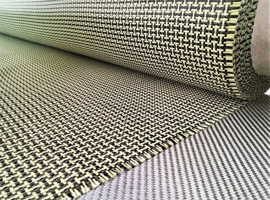 aramid-uhlíková tkanina ba